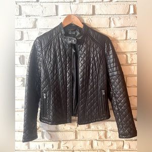 Women’s Ralph Lauren Quilted Leather Jacket